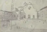 Piazza Santo Spirito by Ludovico Tommasi, offered Jul 2014