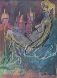 Nudo by Mino Maccari, 1976, offered Jul 2014