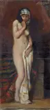 Angiolo Romagnoli, La modella