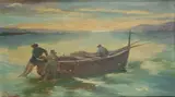 Pompeo Massani, Barca con pescatori