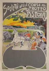 Carlo Casaltoli, Società delle corse al trotto - Pistoia, (difetti).