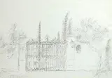 Michele Cascella, Il cancello