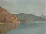 Oreste Paltrinieri, Lago di Lugano da Porto Ceresio