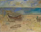 Piero Vignozzi, Barca sulla spiaggia