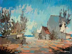 Campagna by Voltolino Fontani, offered Jul 2014