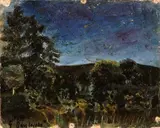 Paesaggio, 1947 by Guido Borgianni, offered Jul 2014