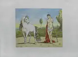 Castore ed il suo cavallo by Giorgio de Chirico, offered Jul 2014