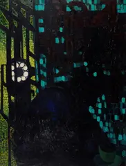Città by Titina Maselli, Sul verso: etichette XXVIII Esposizione Biennale Internazionale d'Arte - Venezia, offered Jul 2014