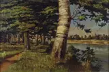 Mario Bordi, L'Arno alle Cascine