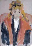 Ritratto by Silvio Loffredo, oil on compensato, offered Jul 2014