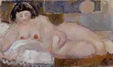 Mauro Masoni, Nudo disteso, 1965