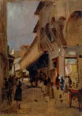 Ponte vecchio by Alphons Hollaender, offered Jun 2014