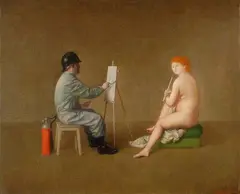 Antonio Bueno, Il pompiere e la modella, 1978