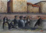 Ottone Rosai, In riva d'Arno
