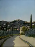 Giacomo Delcroix, Strada per Fiesole