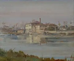 Casa sul fiume by Ugo Vittore Bartolini, offered Jun 2014