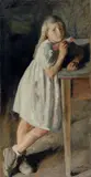 Elio Romano, Bambina col suonetto