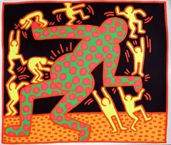 Fertility by Keith Haring, 1983, offered Jun 2014