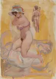 George Grosz, Nudo di donna