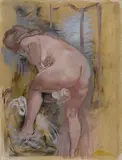George Grosz, Nudo di spalle