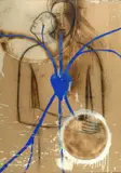 Senza titolo by Mimmo Paladino, 1992, mixed media on cardboard, offered Jun 2014