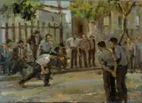 Ovidio Gragnoli, Giocatori di bocce
