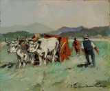 Carro con buoi by Carlo Domenici, offered Apr 2014