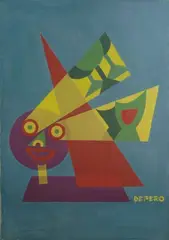 Senza titolo by Fortunato Depero, offered Apr 2014
