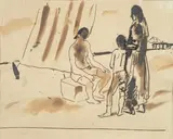 Felice Carena, Conversazione sulla spiaggia