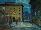 Vecchia Livorno by Renato Natali, offered Apr 2014