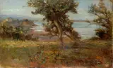 Giovanni (Nino) Costa, Contadino con gregge sulla costa di Anzio, 1900