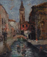 Chioggia by Leonardo Bazzaro, offered Feb 2014