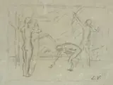 a Enrico Ludolf Verworner, Arcieri, Sigla in basso a destra.