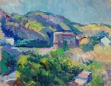 Edoardo Gordigiani, Paesaggio, 1964