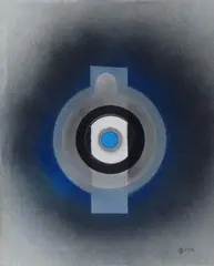 Carmelo Arden Quin, Senza titolo, 1976, Sigla e data in basso a destra.