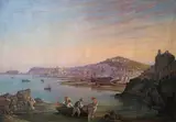 Consalvo Carelli, Veduta della Marinella, Napoli