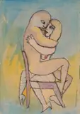 Amanti by Mino Maccari, offered Feb 2014