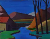Pompeo Borra, Paesaggio