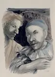 Domenico Purificato, Studio per pulcinella