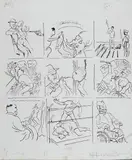 9 Vignettes by George Grosz, 1941, offered Dec 2013