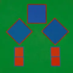 Peris by Achille Perilli, 2008, offered Dec 2013