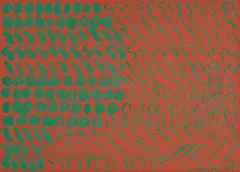 Verderosso by Carla Accardi, 1965, offered Dec 2013