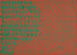 Verderosso by Carla Accardi, 1965, offered Dec 2013