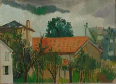 Case by Filippo de Pisis, 1926, offered Dec 2013