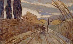 Via delle Forbici by Ulvi Liegi, 1917, offered Dec 2013