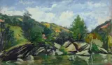 Alberto Caligiani, Paesaggio