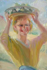 Portatrice di frutta by Gaetano Spinelli, offered Nov 2013