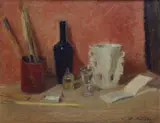 Ugo Vittore Bartolini, Natura morta (fronte/retro)