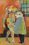 Arlecchino by Mino Maccari, offered Nov 2013