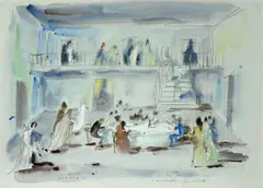Banchetto by Gianni Vagnetti, 1945, offered Nov 2013